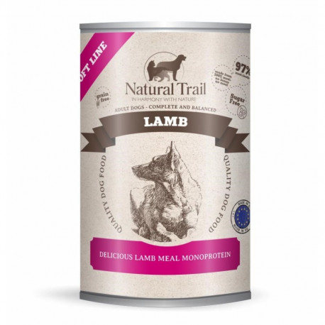 NATURAL TRAIL Lamb Soft Line - wet dog food - 400g