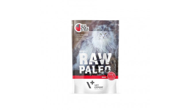 RAW PALEO Adult Cat Beef - wet cat food - 100 g