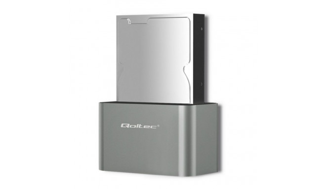 Qoltec 5315 dokkimisjaam HDD/SSD 2.5"/3.5" SATA USB 3.0