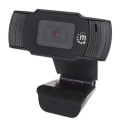 Manhattan USB Webcam, Two Megapixels (Clearance Pricing), 1080p Full HD, USB-A, Integrated Microphon