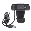 Manhattan USB Webcam, Two Megapixels (Clearance Pricing), 1080p Full HD, USB-A, Integrated Microphon