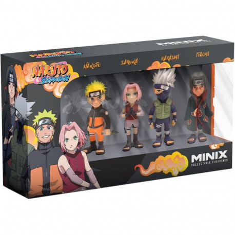 Naruto Shippuden figuuride komplekt Minix 7cm 4-osaline