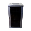 Extralink 27U 600x600 Black | Rack cabinet | Standing
