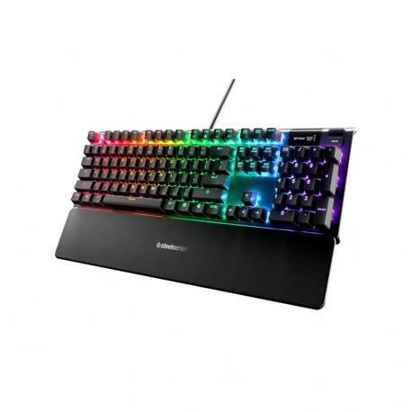 SteelSeries Apex 5 Gaming Keyboard, US Layout, Wired, Black SteelSeries Apex 5 Gaming keyboard Hybri