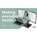 AOC CU34P3CV computer monitor 86.4 cm (34") 3440 x 1440 pixels UltraWide Quad HD LED Black