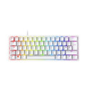 Razer Optical Gaming Keyboard Huntsman Mini 60% RGB LED light, RU, Wired, Mercury, Red Switch