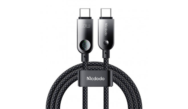 Mcdodo CA-4780 USB-C to USB-C 60W data cable 1.2m (black)