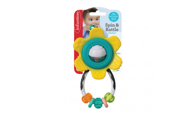 INFANTINO Spin & rattle teether, ass