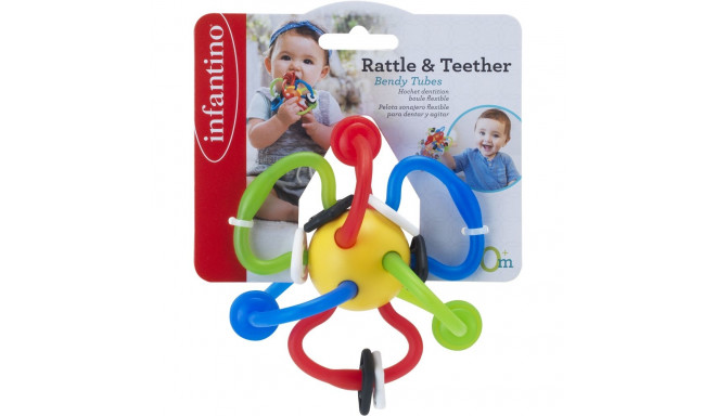 INFANTINO Rattle & Teether Bendy Tubes