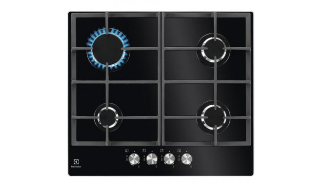 Electrolux KGG6426K Black Built-in 56 cm Gas 4 zone(s)