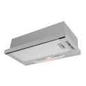 Guzzanti GSL50I cooker hood Semi built-in (pull out) Stainless steel 194 m³/h D