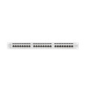 PATCH PANEL 24 PORT 1U 19" CAT.6 FTP SHIELDED GREY LANBERG