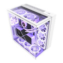 NZXT PC case H9 Elite Midi tower window white