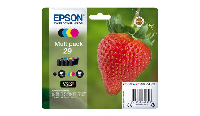 Epson 29 tindikasseti komplekt, 4 värvi