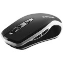 CANYON mouse MW-19 EU Wireless Charge Black Silver