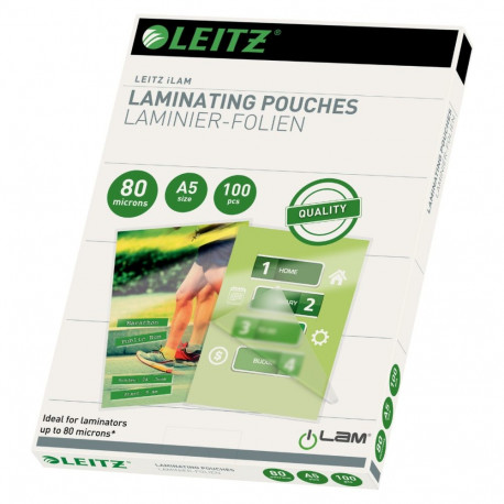 Lamineerimiskile A5 75mic, 100 A5 kile pakis / Ibico