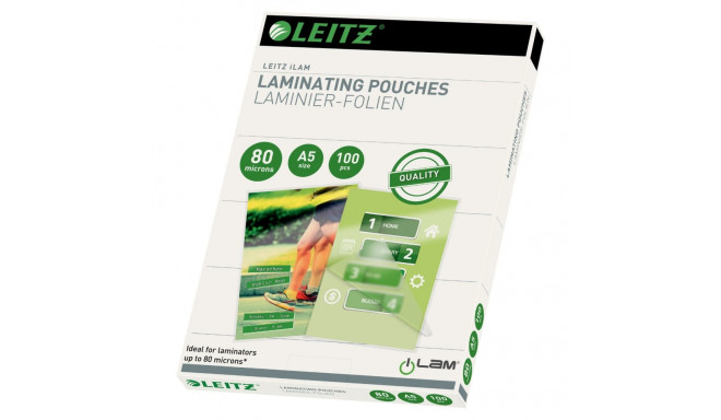 Lamineerimiskile A5 75mic, 100 A5 kile pakis / Ibico