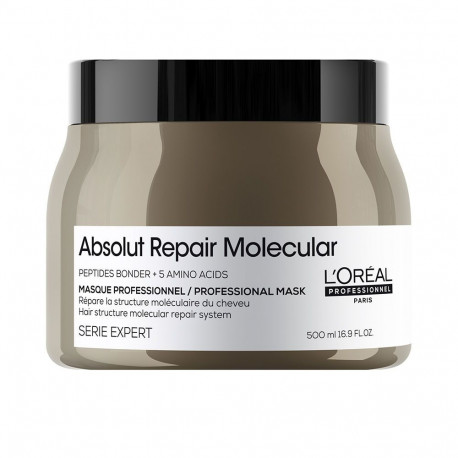 L'ORÉAL PROFESSIONNEL PARIS ABSOLUT REPAIR MOLECULAR mascarilla profesional reparadora sin aclarado 