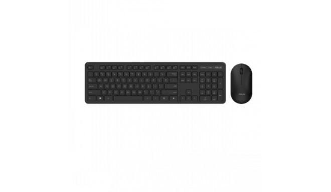 ASUS WIRELESS KEYBOARD AND MOUSE, CW100, BK, ESTONIAN