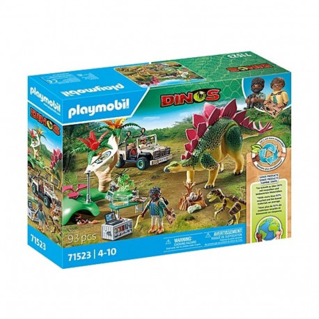 Figures set Dinos 71523 Research camp with dinos