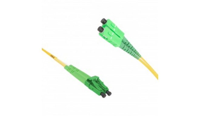 FO jätkukaabel singlemode LC/APC-SC/APC duplex 1.0m