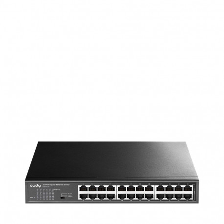 Cudy võrgulüliti GS1024 haldamata Gigabit Ethernet (10/100/1000), must