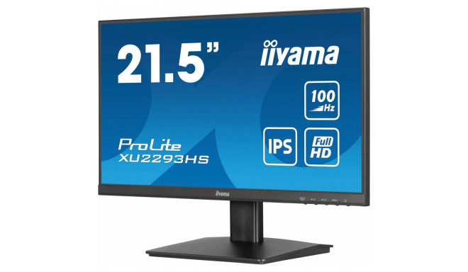 iiyama ProLite XU2293HS-B6 computer monitor 54.6 cm (21.5") 1920 x 1080 pixels Full HD LED Black