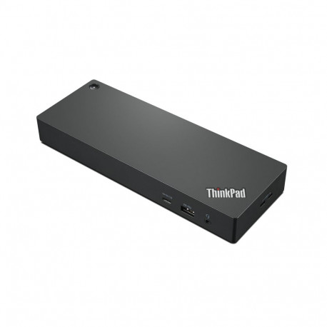 Lenovo 40B00300EU juhtmega Thunderbolt 4 must, punane sülearvuti dokk/portide replikator