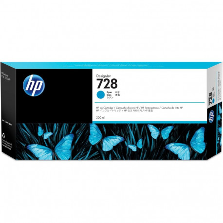 HP 728 300 ml sinine DesignJet tindikassett