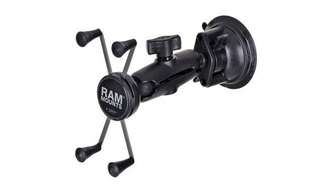 RAM Mounts X-Grip suur telefonihoidik keeratava lukustusega iminapa alusega