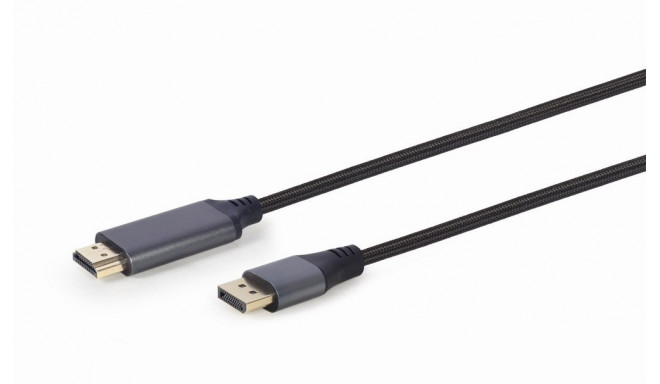 Gembird CC-DP-HDMI-4K-6 videokaabli adapter 1,8 m DisplayPort HDMI tüüp A (standard) must