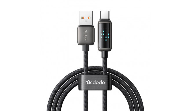 Mcdodo CA-2350 USB-A to USB-C cable, 6A, LED display, 1.2m