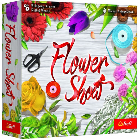 TREFL board game Flower Show