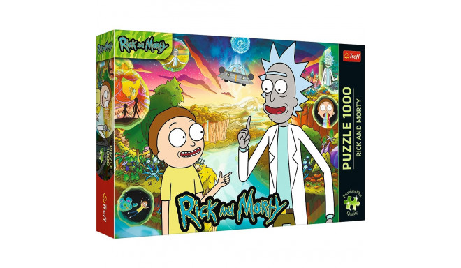 TREFL Premium Plus Puzle Rick and Morty, 1000 gab.