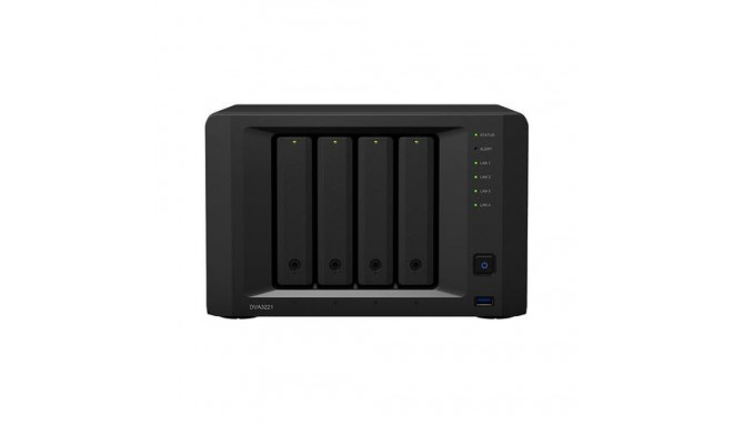 Synology DVA3221 network video recorder Black