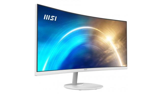 MSI Pro MP341CQW computer monitor 86.4 cm (34&quot;) 3440 x 1440 pixels UltraWide Quad HD White