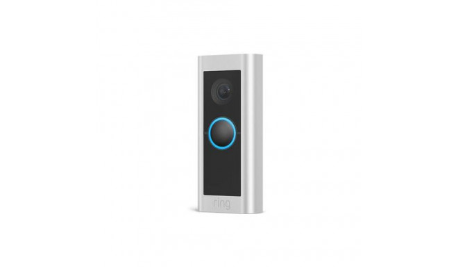 Ring Video Doorbell Pro 2 Hardwired Nickel, Satin steel