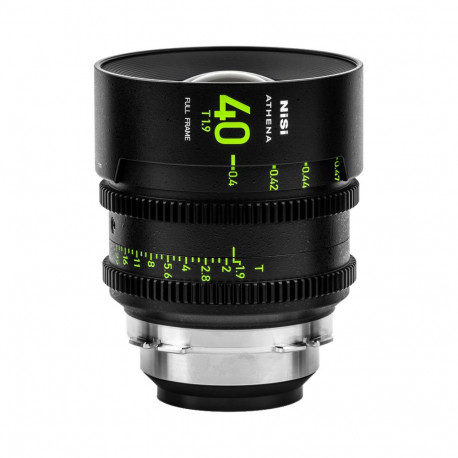 NiSi kinoobjektiiv Athena Prime 40mm T1.9 RF-Mount