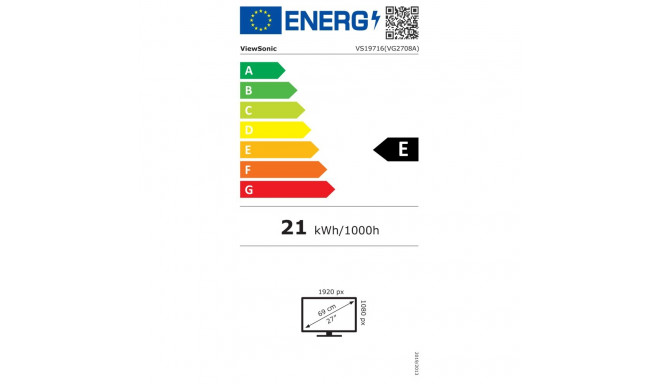 LCD Monitor|VIEWSONIC|VG2708A|27"|Business|Panel IPS|1920x1080|16:9|100 Hz|5 ms|Swivel|Pivot|Height 