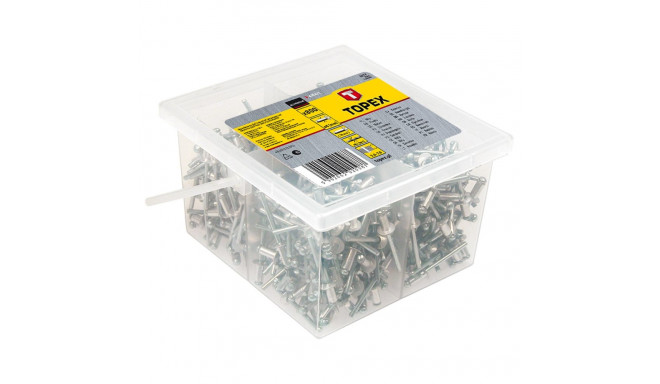 Nity aluminiowe 4.0 x 10 mm, 800 szt.