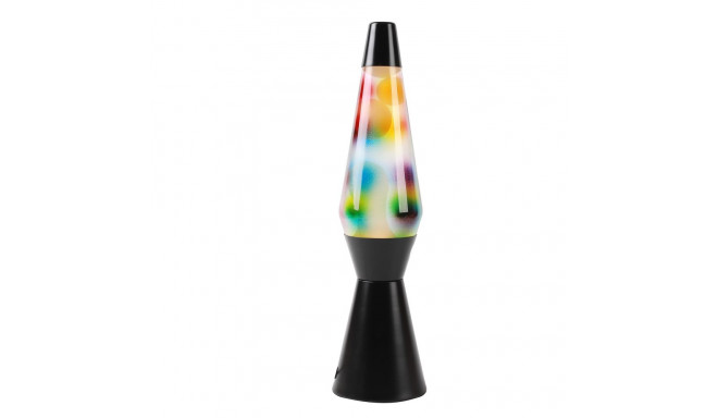 Laavalamp Itotal 36 cm Rainbow Wax AW24, värviline