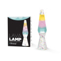 Laavalamp Itotal 36 cm BUBBLES AW24, roosa