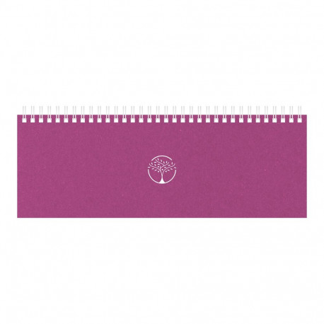 Lauakalender Eco Kartong roosa 2026a.