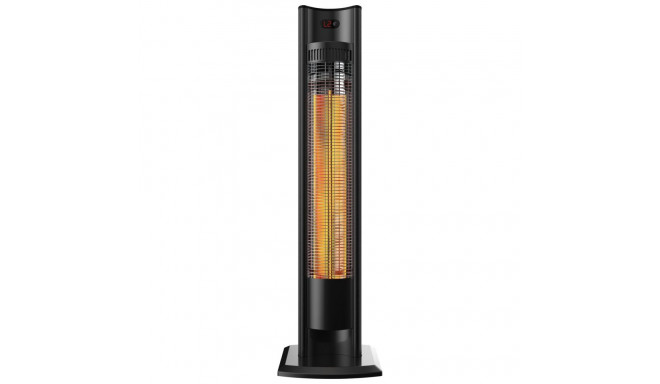 Verwarming Activejet Activejet APH-CS2000 Melns 2000 W Tērauds Eksterjers