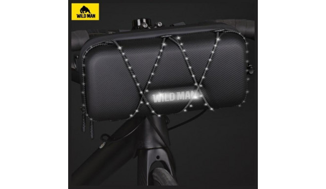 Wildman GD8 jalgratta kott/hoidik, roheline lenksukott