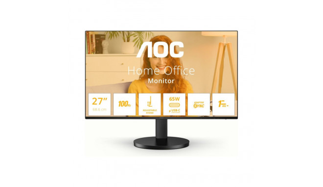 AOC Q27B3CF2 27" IPS QHD 16:9 100 Hz 1 ms 2560 x 1440 pikslit 350 cd/m² HDMI portide arv 1 must gara