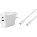 Vivanco laadija USB-C - USB-A 65W 1m (62773) (avatud pakend)