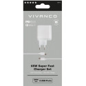 Vivanco laadija USB-C - USB-A 65W 1m (62773) (avatud pakend)
