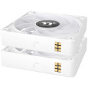 "120mm Thermaltake CT120 EX ARGB Sync PC Cooling Fan White 3 Fan Pack"