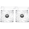 "120mm Thermaltake CT120 Reverse ARGB Sync PC Cooling Fan White 2 Pack"